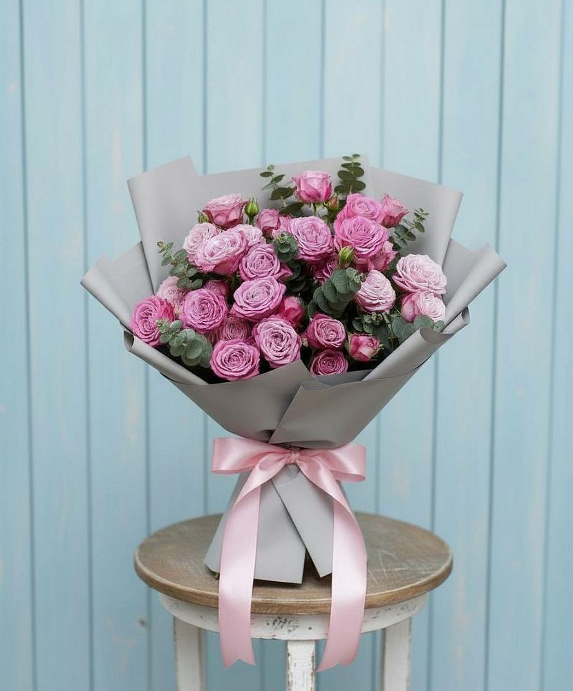 Букет цветов из: Розы в Смоленском Алтайский край