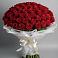 Букет 101 Красная роза Блэк Мэджик в Смоленском Алтайский край