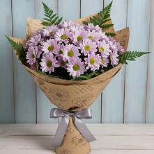 Букет цветов из:  Хризантемы в Смоленском Алтайский край