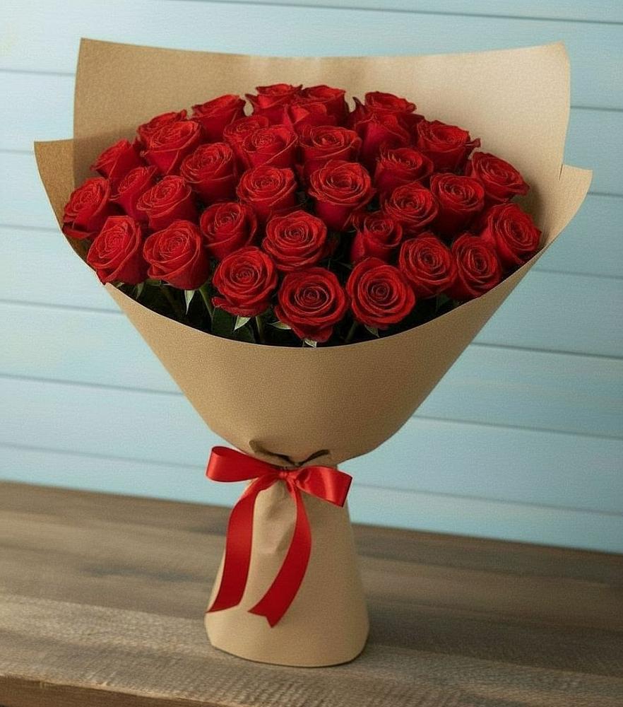 Букет Красные розы Милано в Смоленском Алтайский край