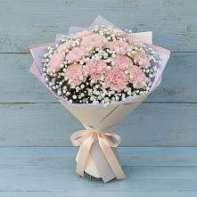 Букет цветов из:  Гвоздики в Смоленском Алтайский край