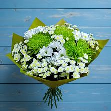 Букет цветов из:  Хризантемы в Смоленском Алтайский край