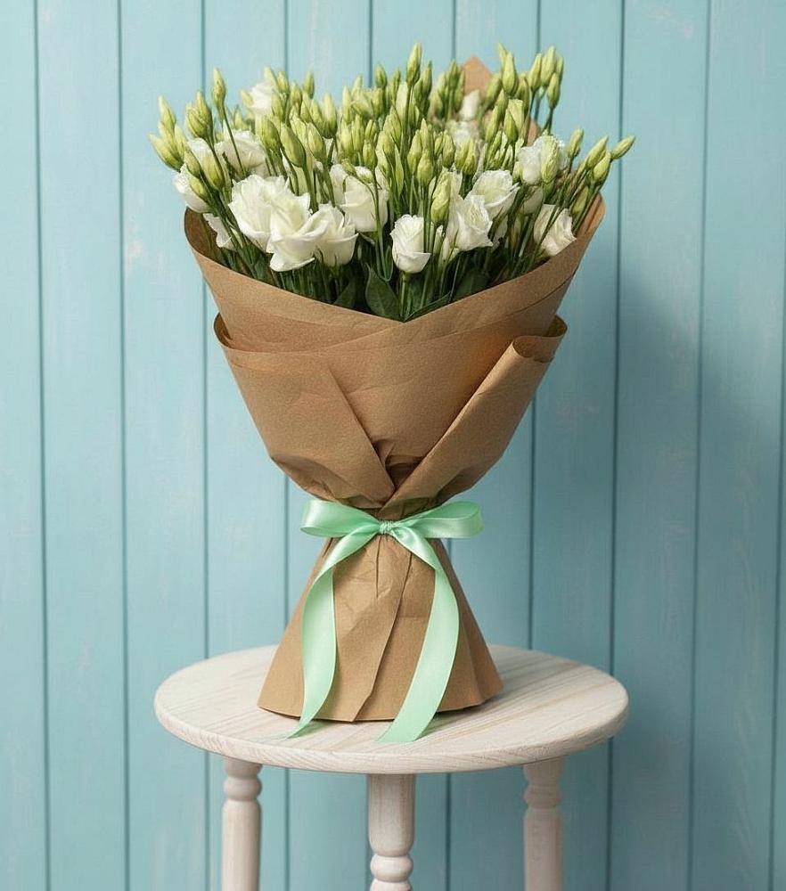 Букет цветов из: Лизиантусы в Смоленском Алтайский край