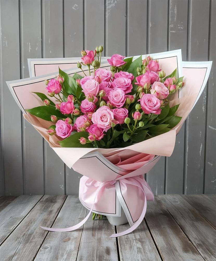 Букет Розовый кустик в Смоленском Алтайский край