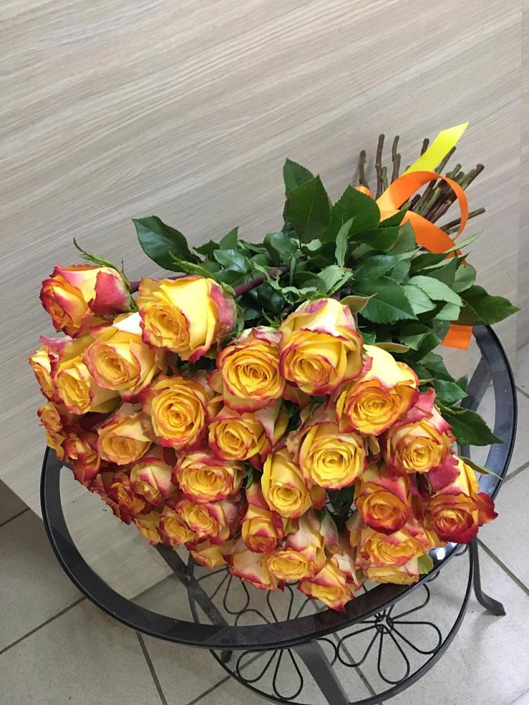 Букет Желтые розы в Смоленском Алтайский край