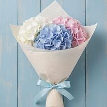 Букет цветов из:  Гортензия в Смоленском Алтайский край
