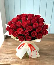Букет 29 Красных роз в Смоленском Алтайский край