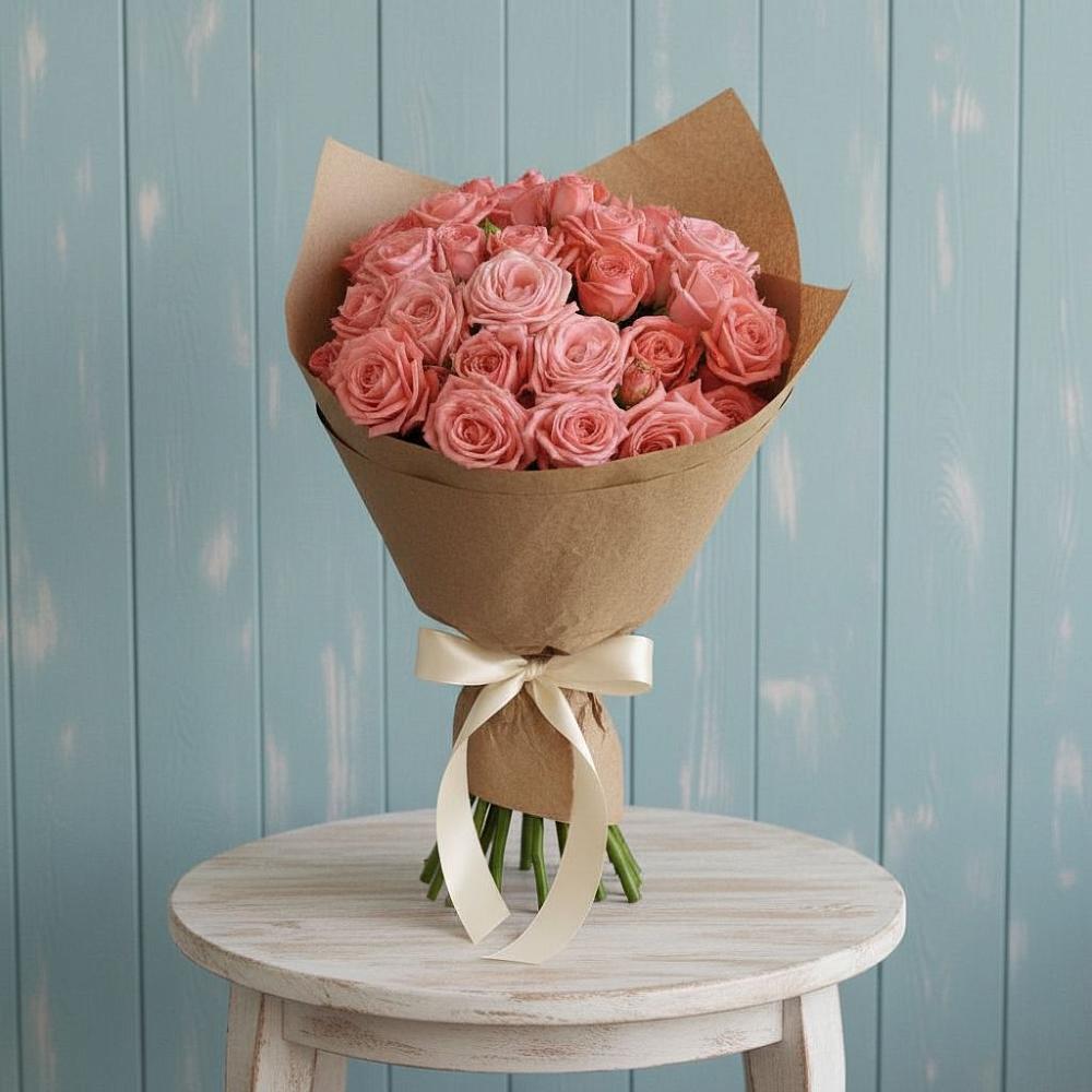 Букет цветов из: Розы в Смоленском Алтайский край