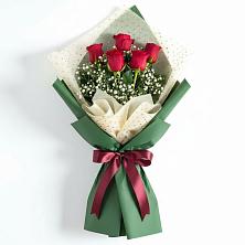 Букет цветов из:  Розы в Смоленском Алтайский край