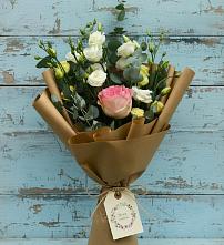 Букет цветов из:  Розы и Лизиантусы #REPLACE_PRED# Смоленском Алтайский край