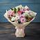 Букет цветов из: Хризантемы, Альстромерии и Розы в Смоленском Алтайский край
